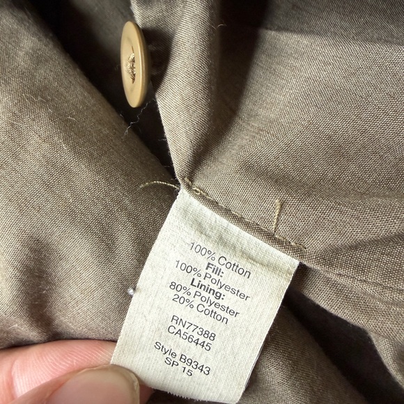 Madewell Quilted Green Utility Jacket - Picture 7 of 7